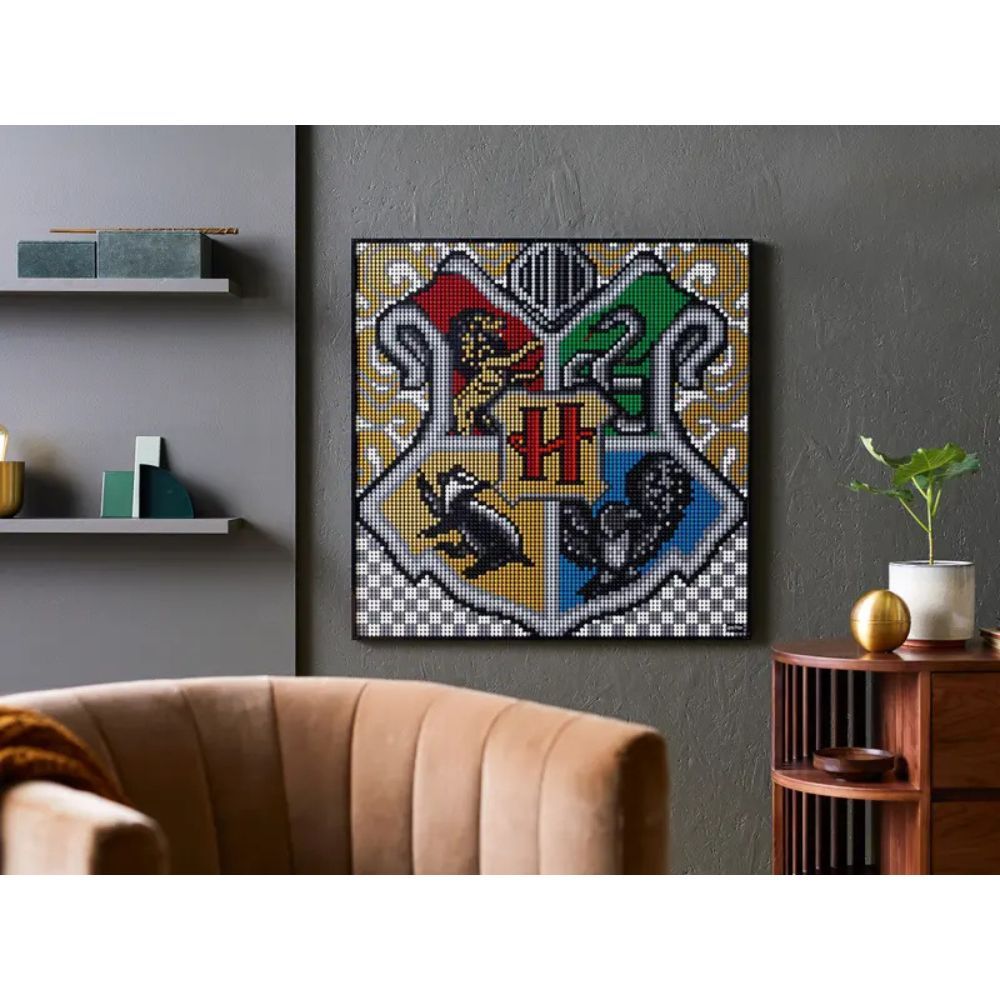 Lego art harry potter hogwarts™ crests 31201 - Lego, Lego Art
