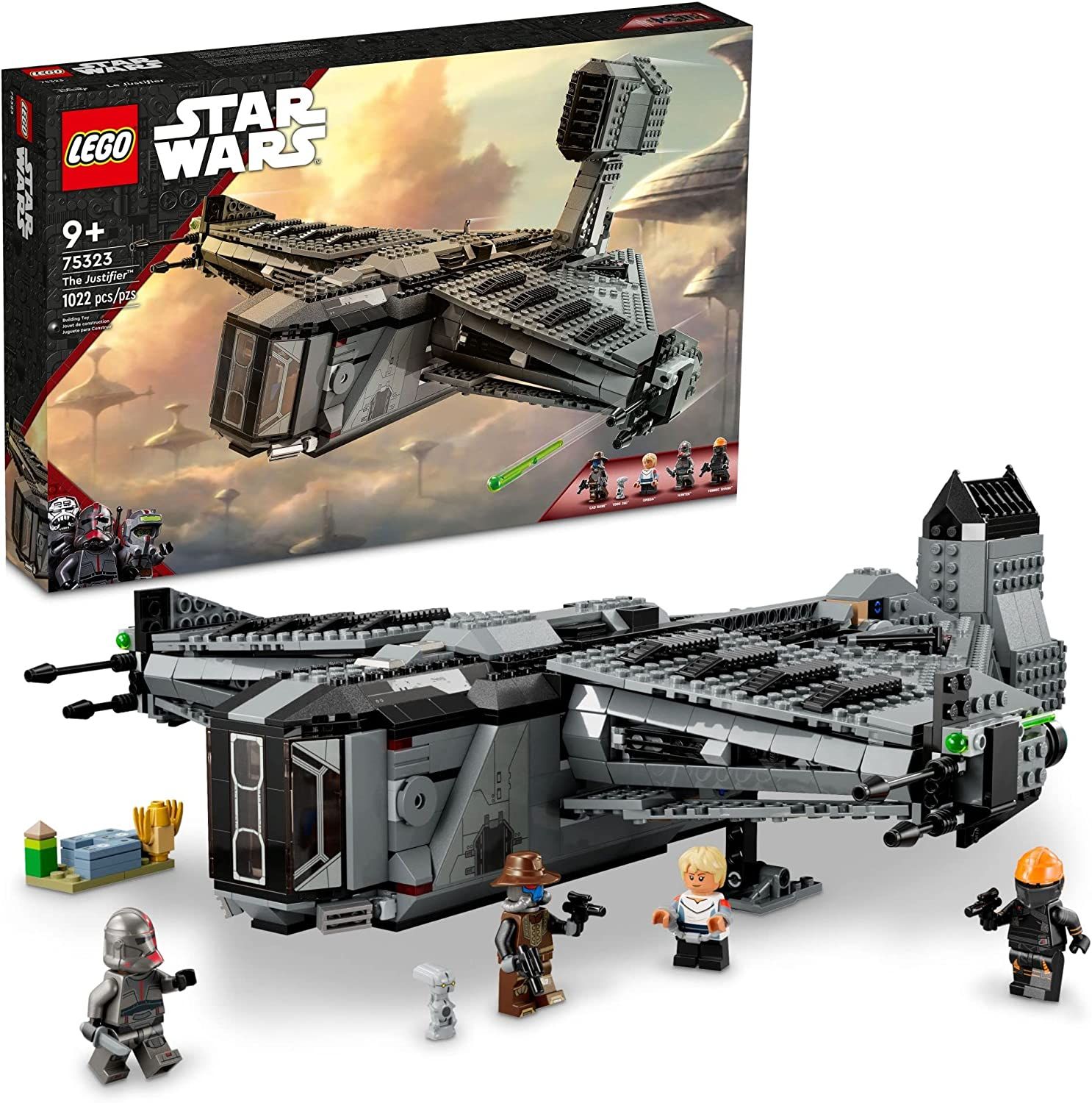 Lego star wars the justifier 75323