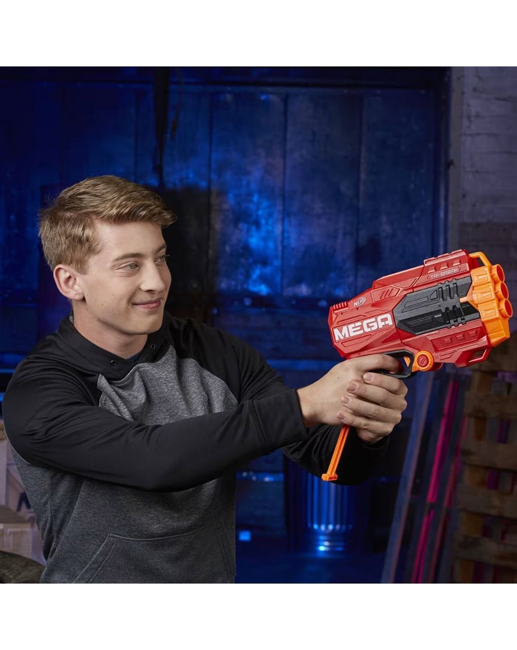 Nerf n-strike mega tri-break e0103 - NERF