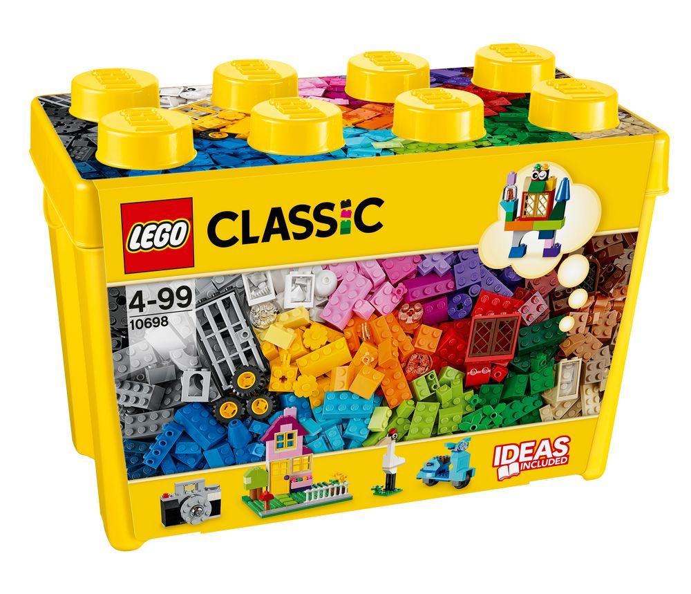 Lego classic large creative brick box 10698