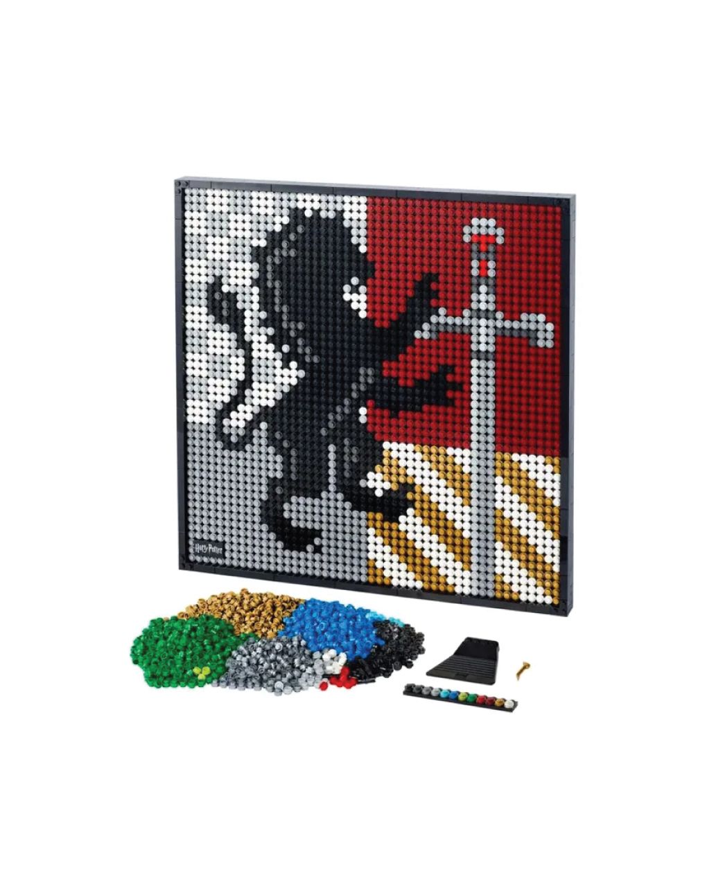 Lego art harry potter hogwarts™ crests 31201 - Lego, Lego Art