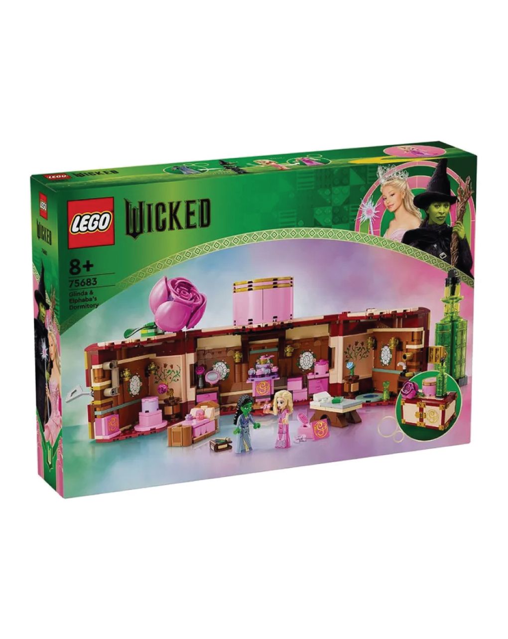 Lego wicked glinda & elphaba's dormitory 75683 - LEGO, LEGO Wicked