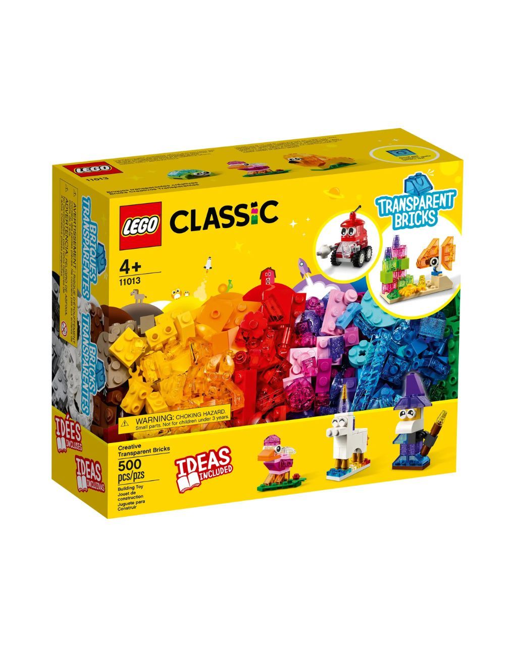 Lego classic creative transparent bricks 11013