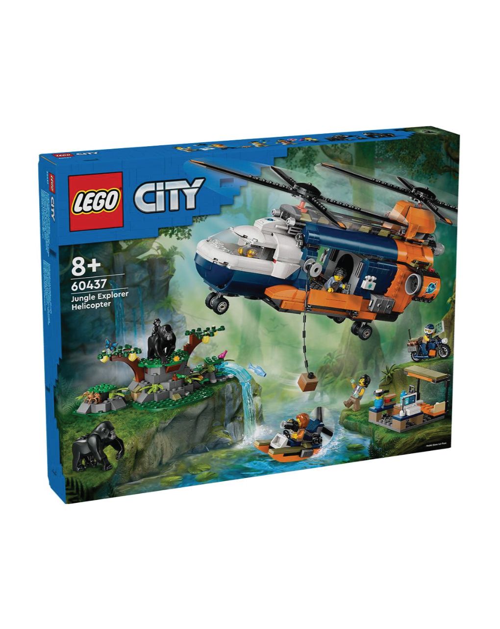 Lego city jungle explorer helicopter at base camp 60437 - LEGO, LEGO City