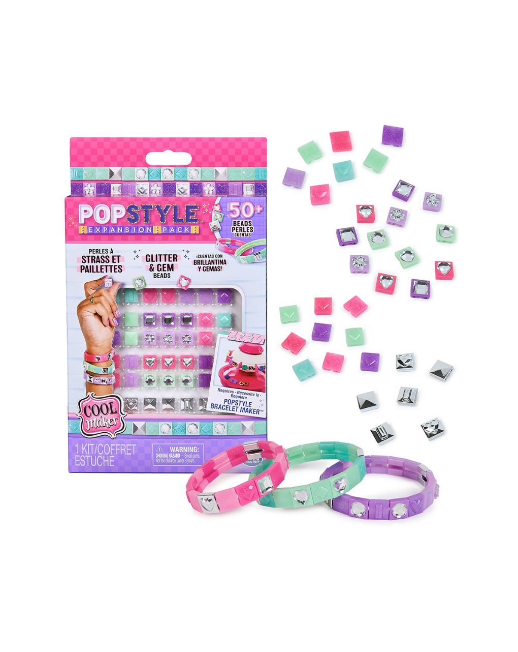 Cool maker popstyle glitter gem expansion pack 6068666 - Spin Master