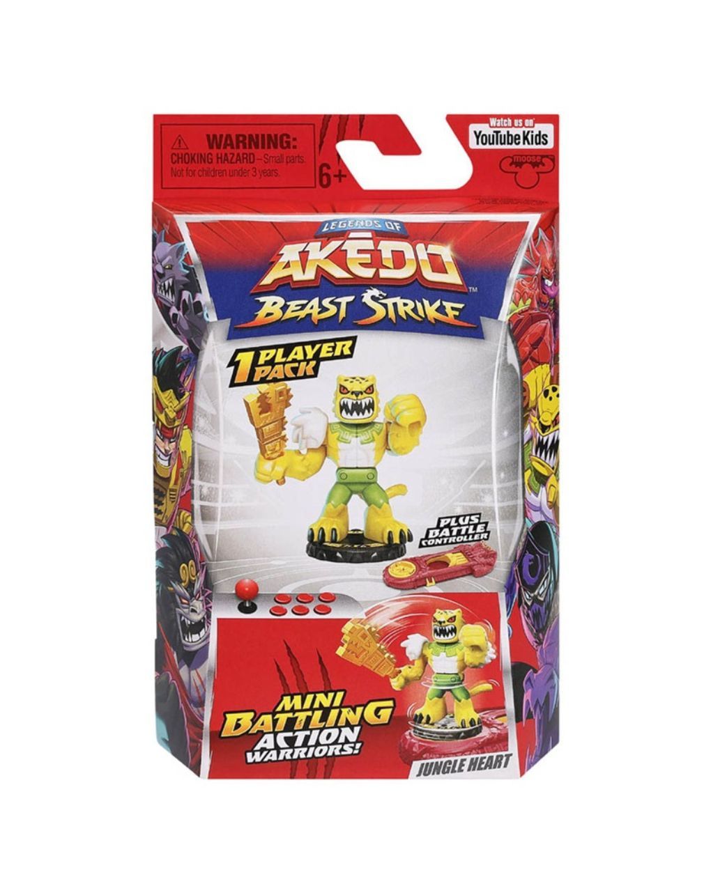 Akedo beast strike single pack ake17000 - Giochi Preziosi