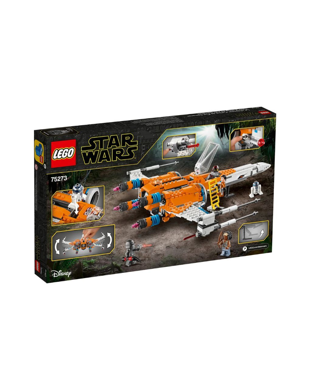 Lego star wars poe dameron's x-wing fighter 75273 - LEGO, LEGO Star Wars