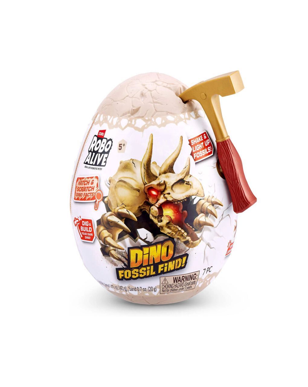 Robo alive αυγό dino fossil find  έκπληξη σειρά 1 11871115 - ROBO ALIVE