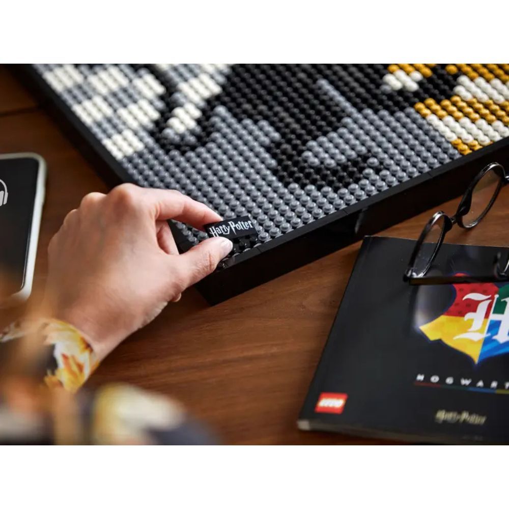 Lego art harry potter hogwarts™ crests 31201 - Lego, Lego Art