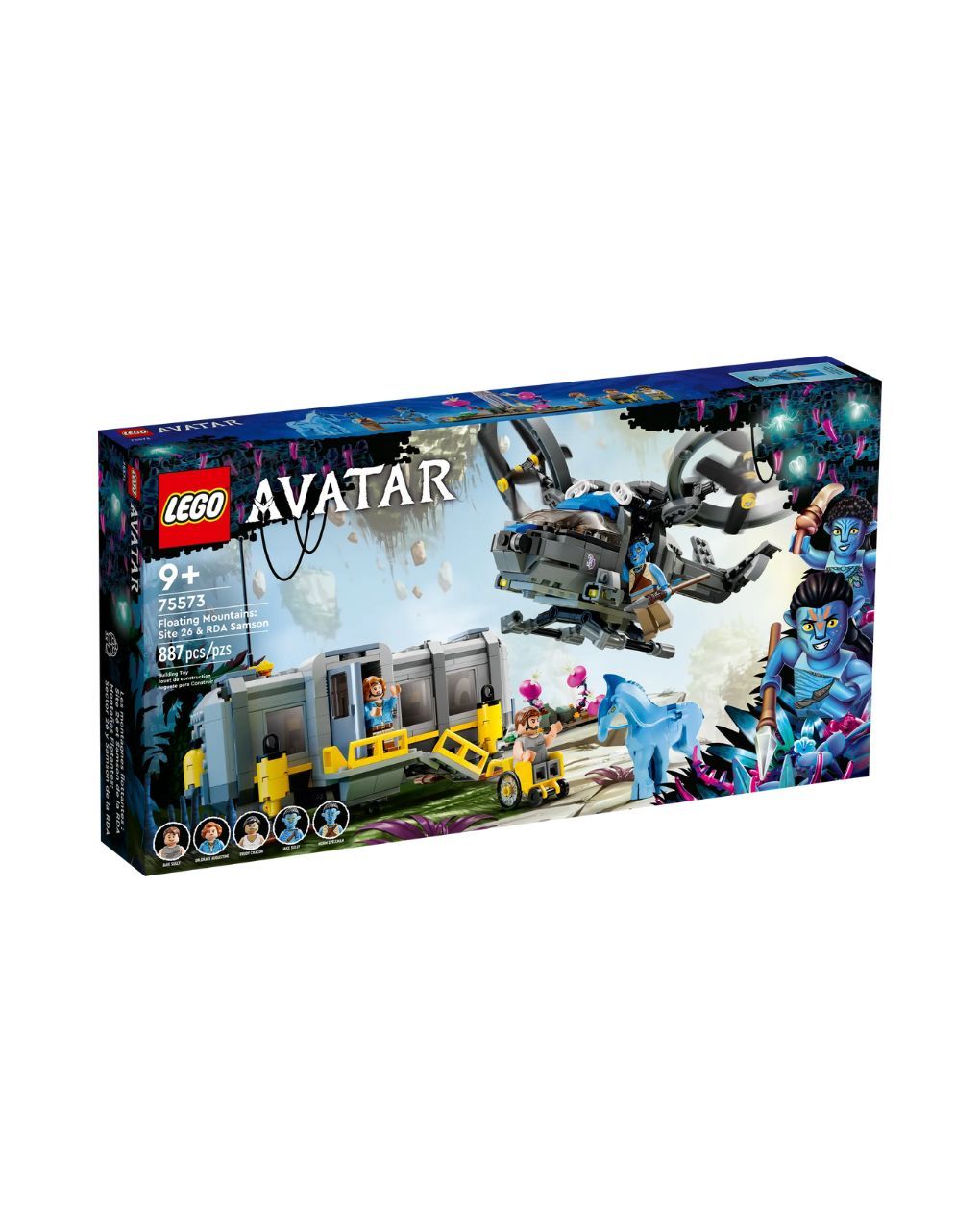 Lego avatar floating mountains: site 26 & rda samson 75573