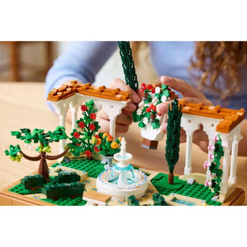 Lego icons fountain garden 10359 - Lego, LEGO Icons