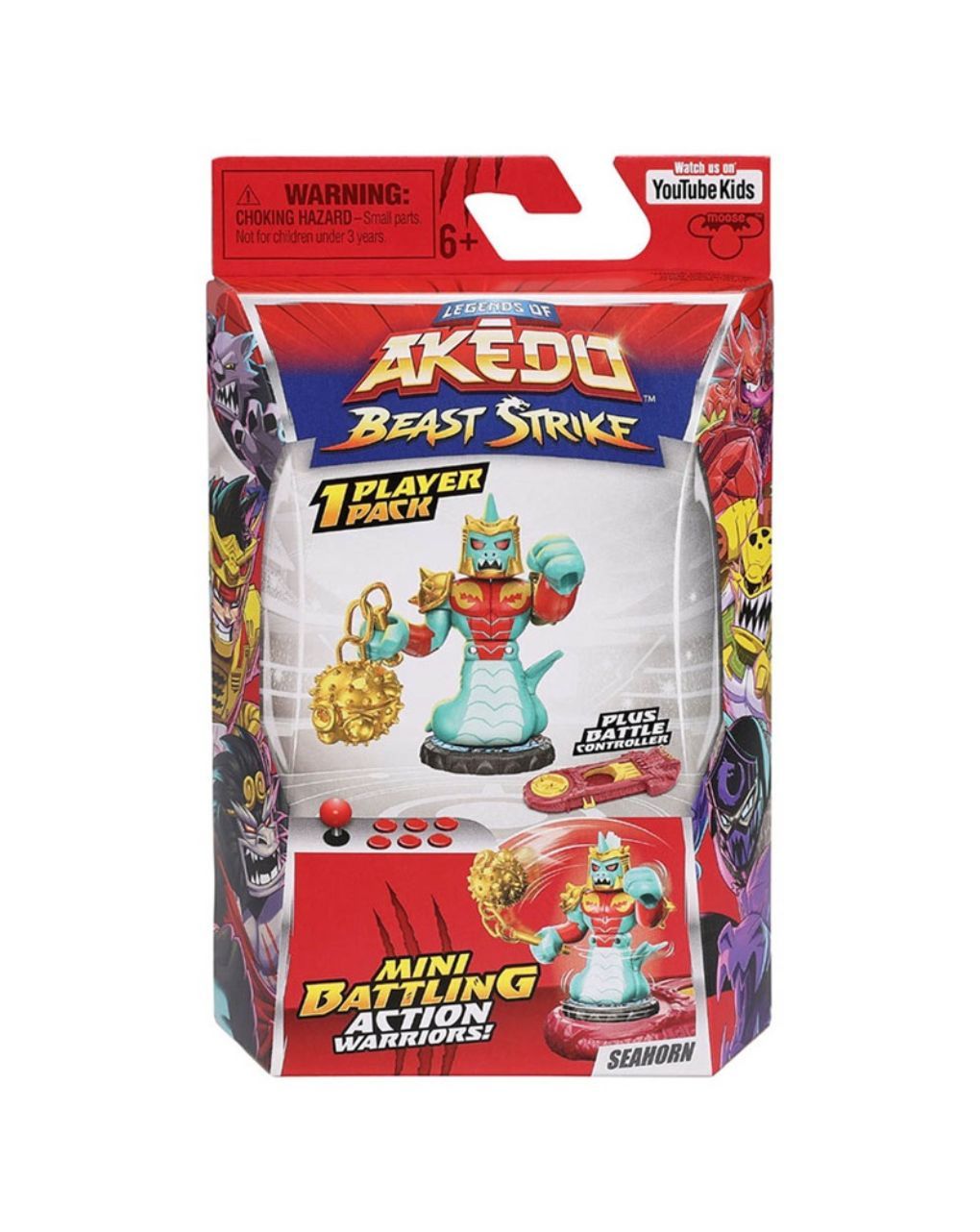 Akedo beast strike single pack ake17000 - Giochi Preziosi
