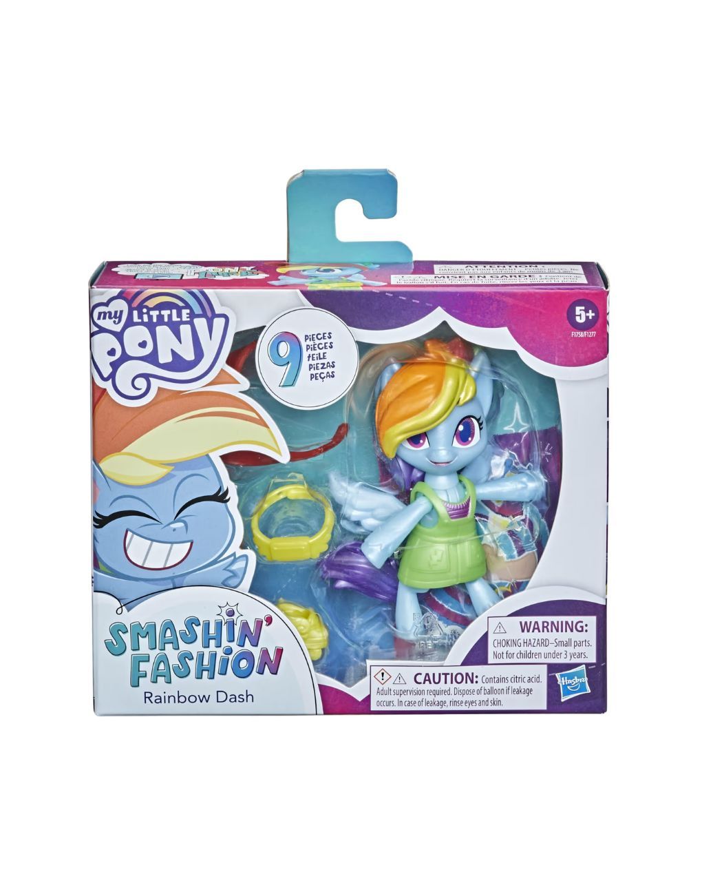 My little pony smashin fashion butterfly pack 7.5cm f1277 (3 σχέδια) - My Little Pony