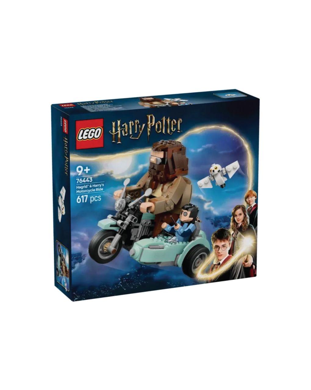Lego harry potter hagrid & harry's motorcycle ride 76443