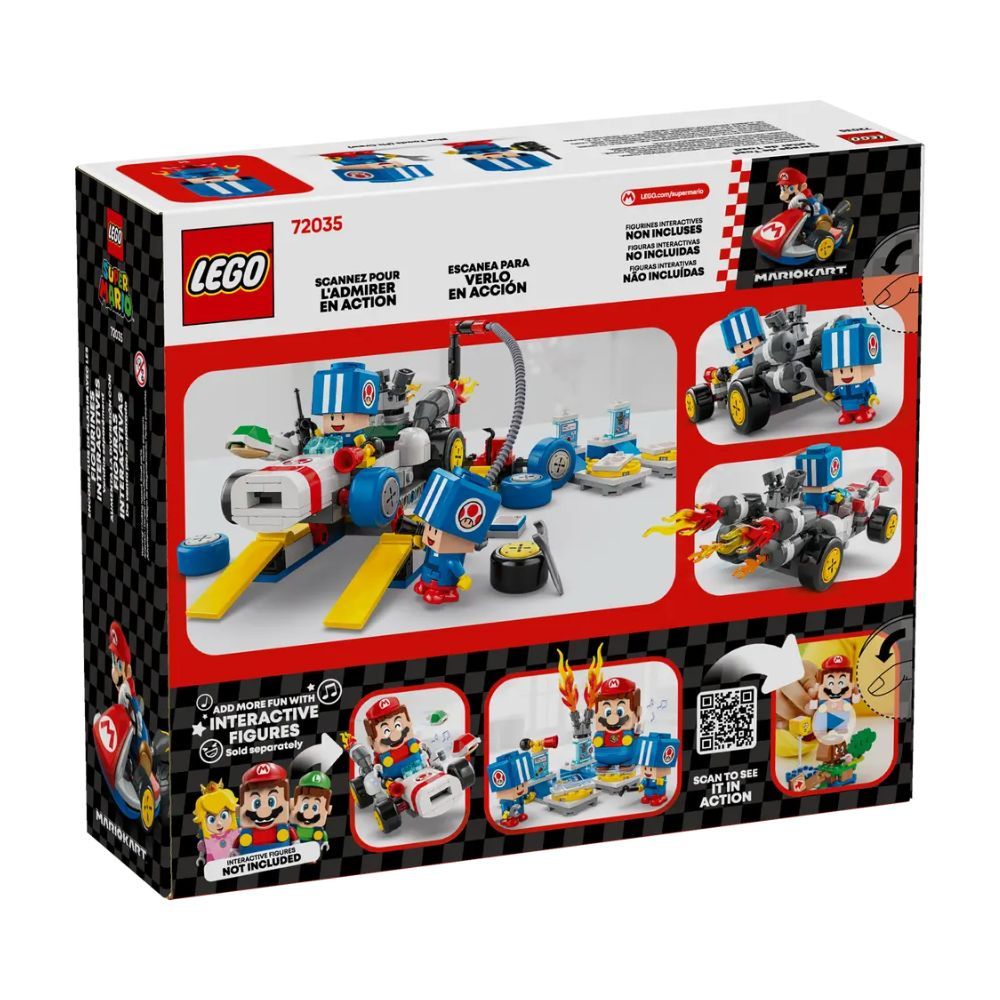 Lego super mario kart™ toad's garage 72035 - Lego, LEGO Super Mario