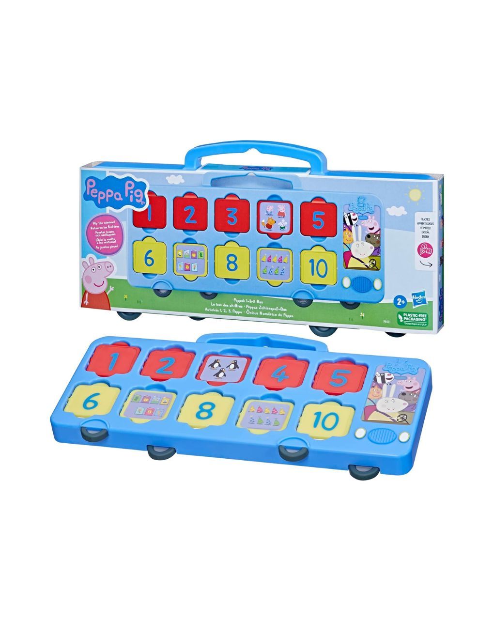 Peppa pig learn with peppas bus f6411 - Peppa Pig