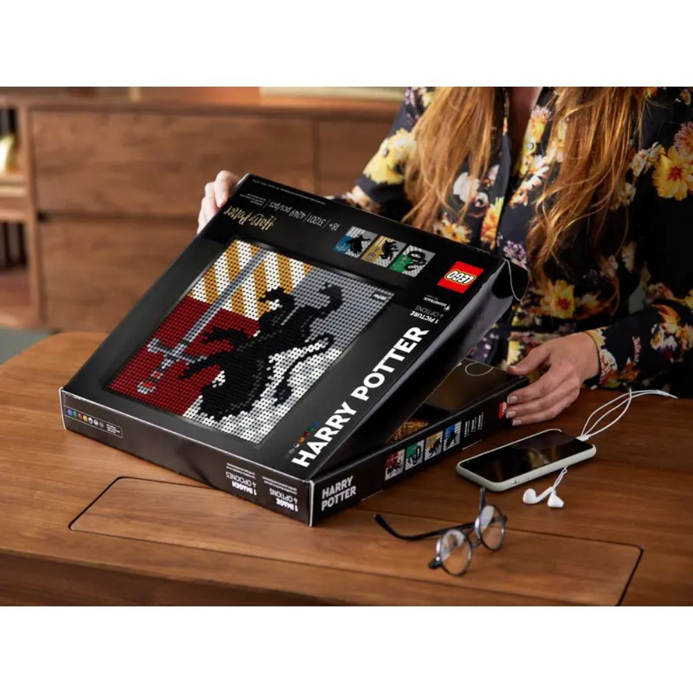 Lego art harry potter hogwarts™ crests 31201 - Lego, Lego Art