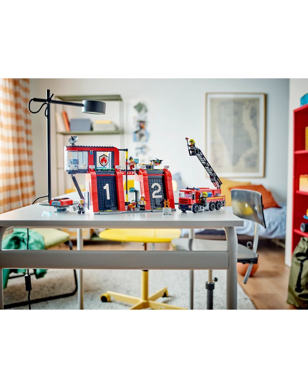 Lego city fire station with fire truck 60414 - Lego, Lego City