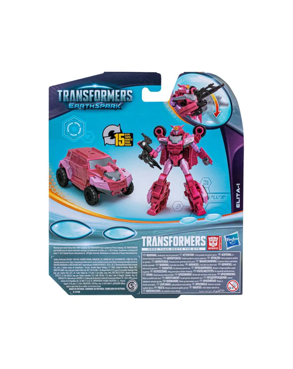 Transformers earthspark warrior elita-1 f6230 / f6725 - Hasbro