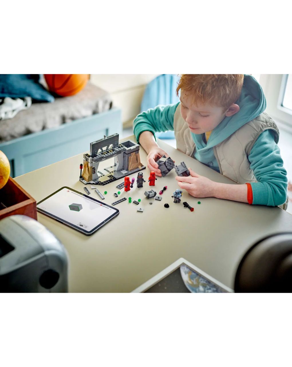 Lego star wars paz vizsla and moff gideon battle 75386 - LEGO