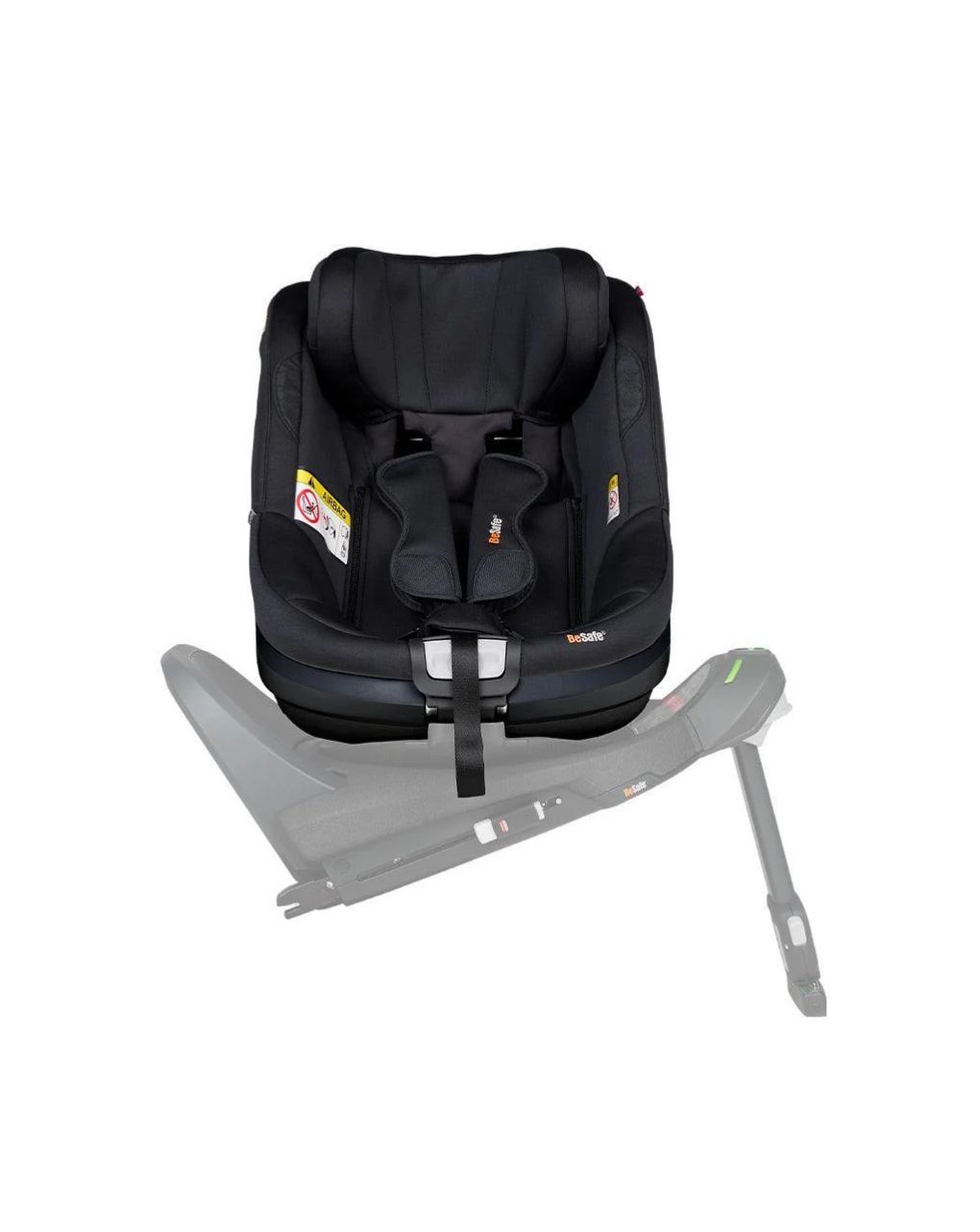 Besafe περιστρεφόμενο κάθισμα αυτοκινήτου beyond 2 360 i-size (61-125cm) black soft breeze 2001-11045369-bsb - Be Safe
