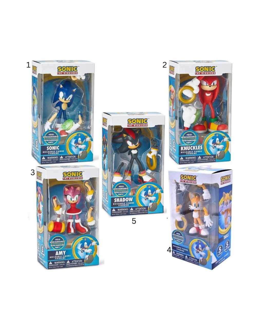 Gama brands sonic the hedgehog φιγούρα 10cm 10504129 (σχέδια) - Gama Brands