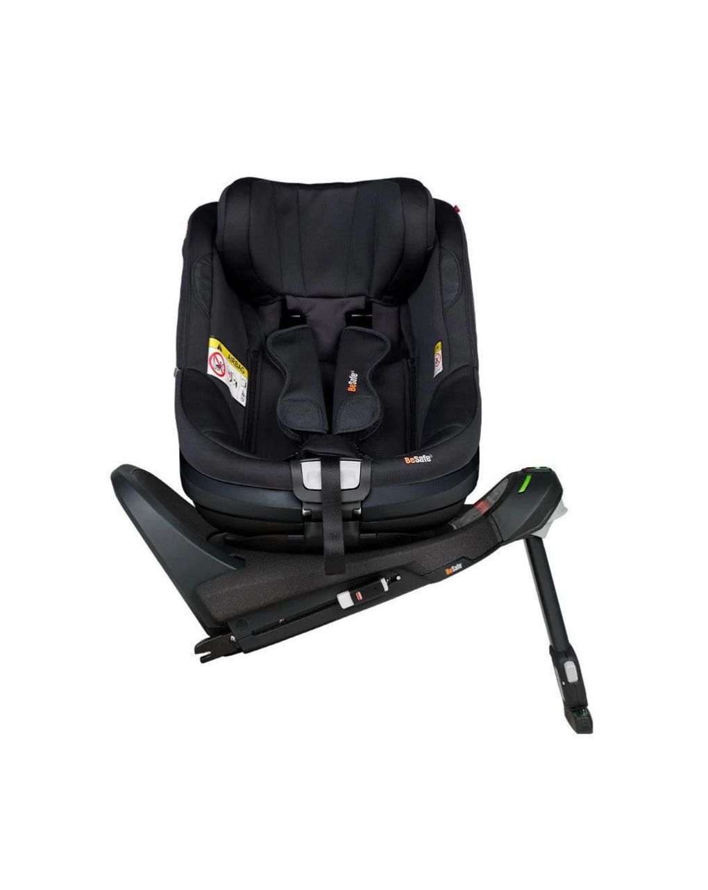 Besafe περιστρεφόμενο κάθισμα αυτοκινήτου beyond 2 360 i-size (61-125cm) black soft breeze 2001-11045369-bsb - Be Safe