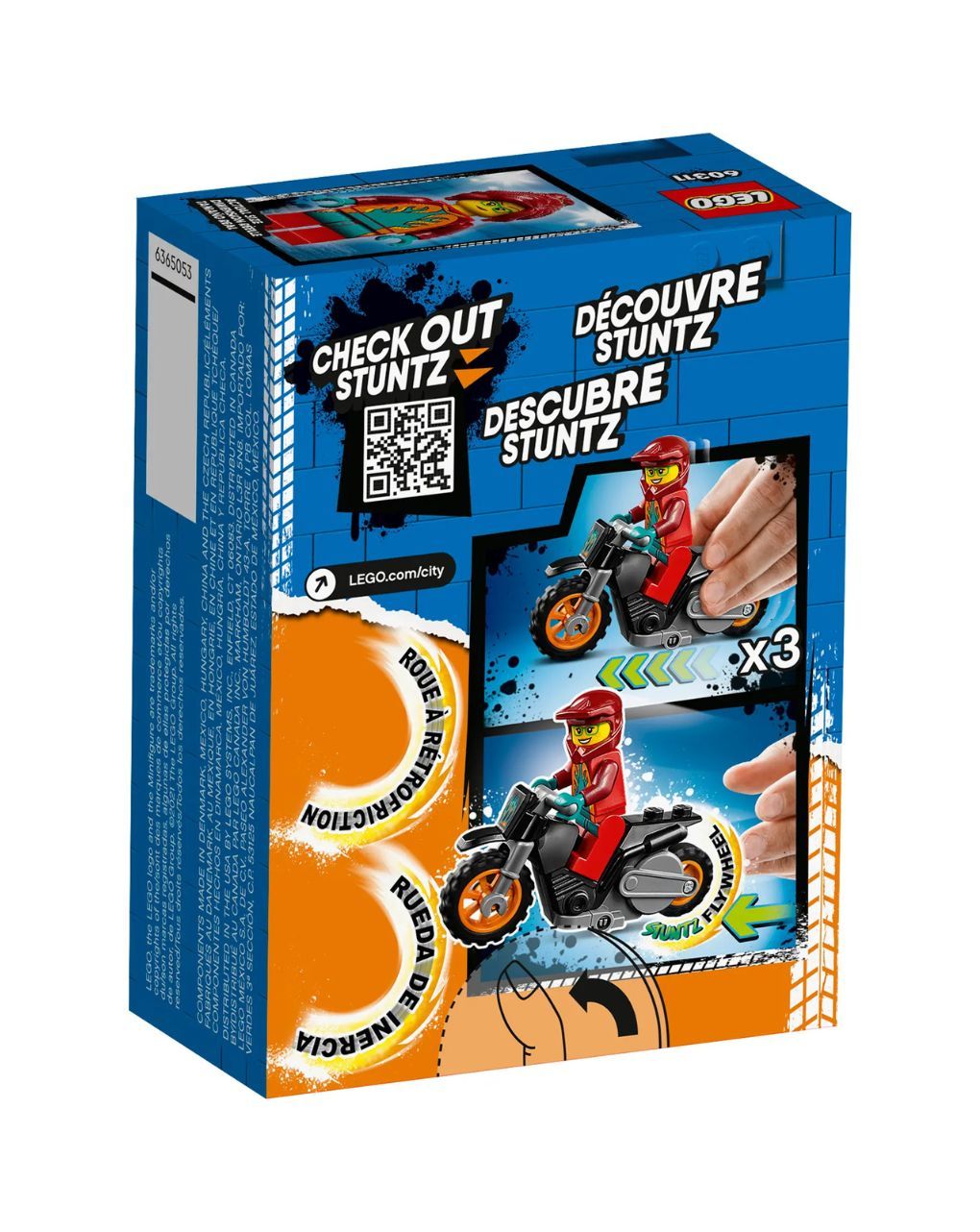 Lego city fire stunt bike 60311 - LEGO, LEGO City