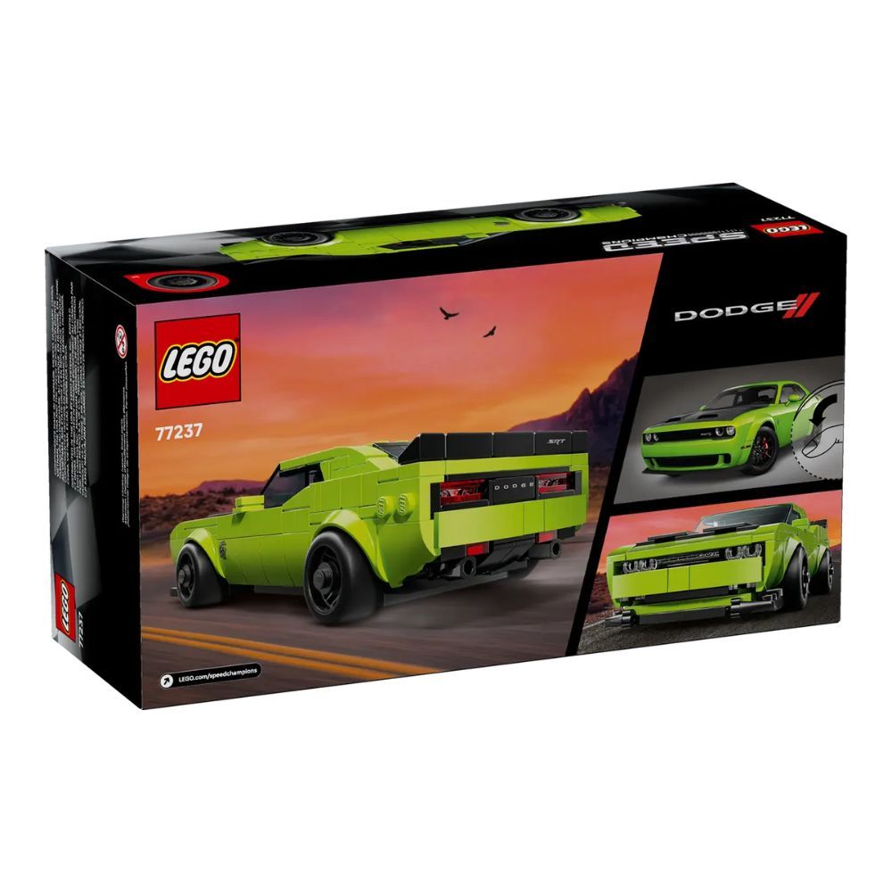 Lego speed champions dodge challenger srt hellcat sports car 77237 - Lego, LEGO Speed Champions