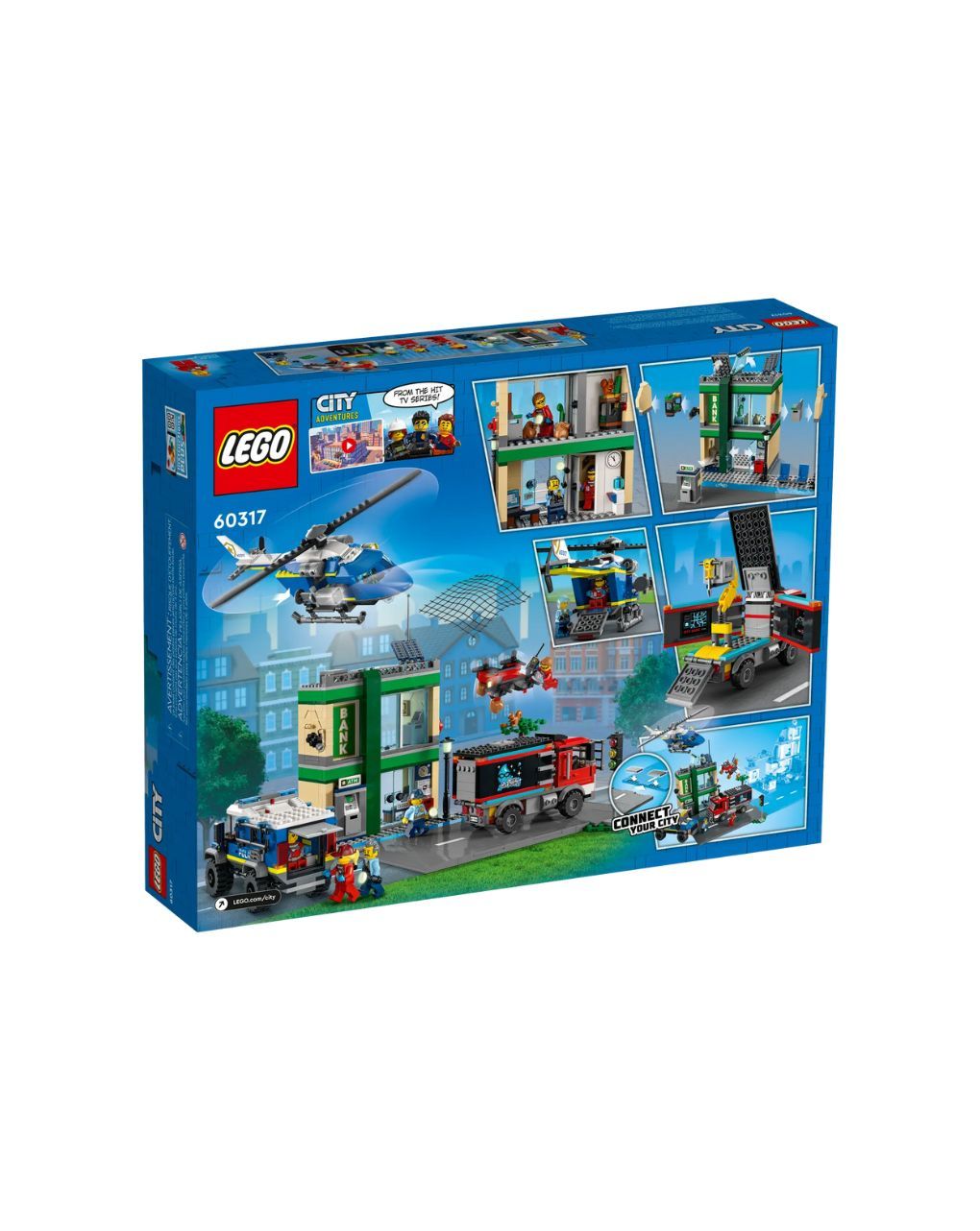 Lego city police chase at the bank 60317 - LEGO, LEGO City