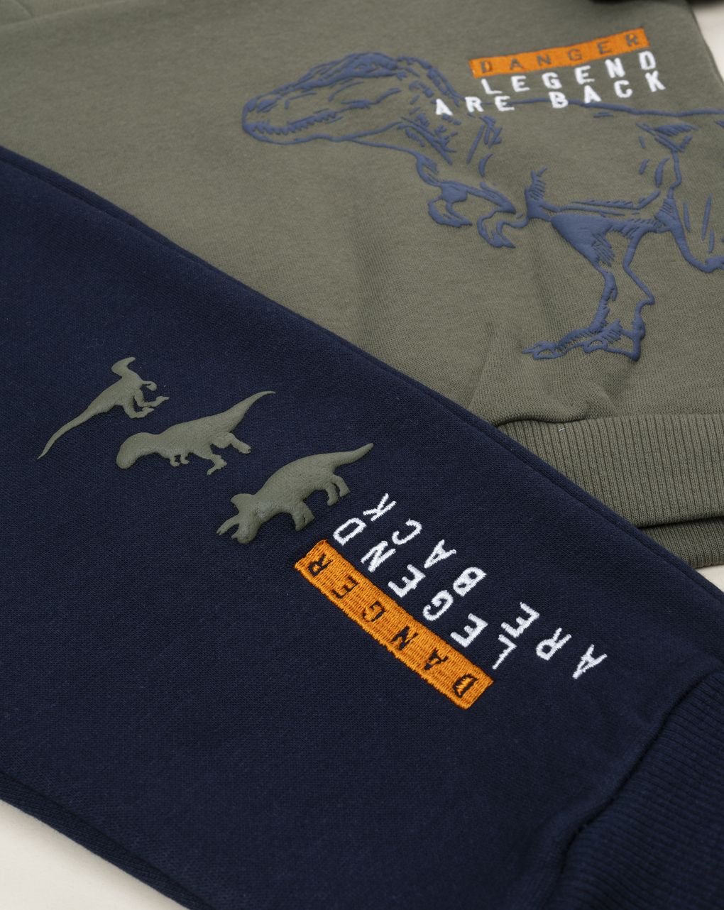 παιδικό σετ φούτερ και φόρμα dino για αγόρι - Prénatal