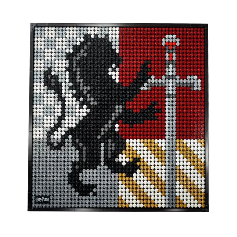 Lego art harry potter hogwarts™ crests 31201 - Lego, Lego Art