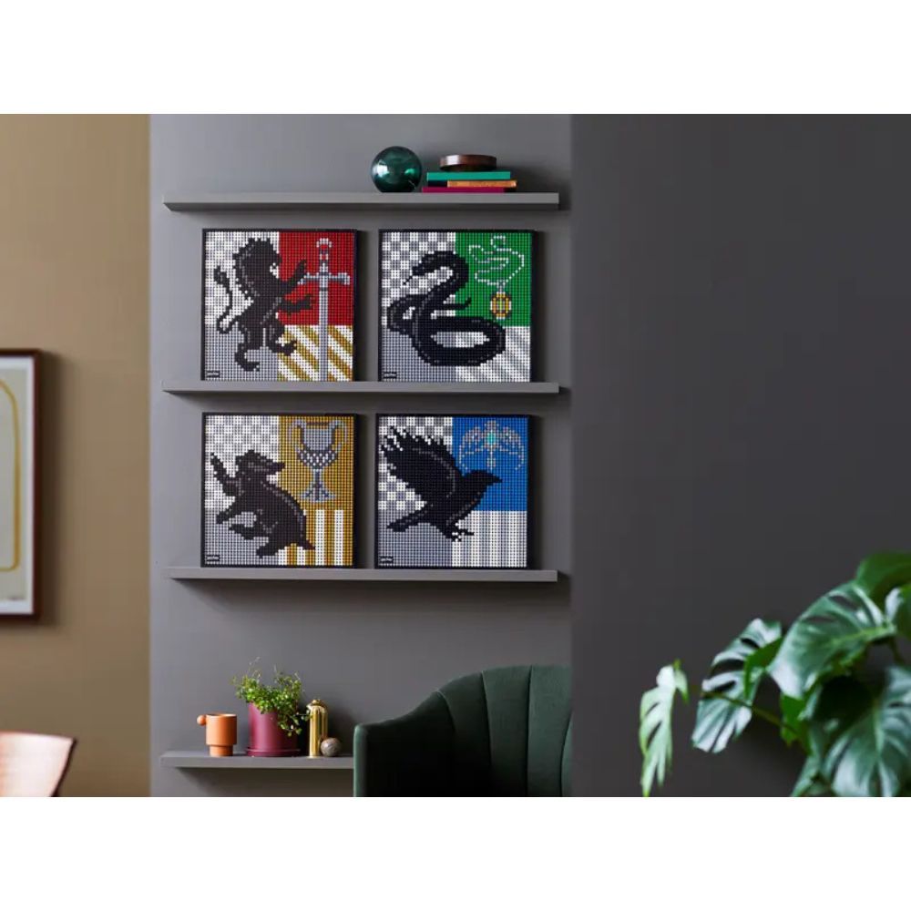 Lego art harry potter hogwarts™ crests 31201 - Lego, Lego Art