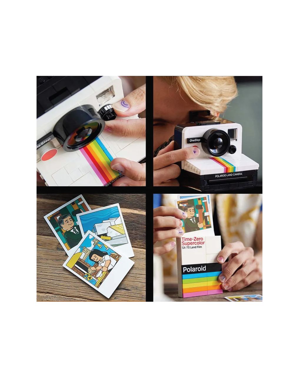 Lego ideas polaroid onestep sx-70 camera 21345 - Lego, LEGO Ideas