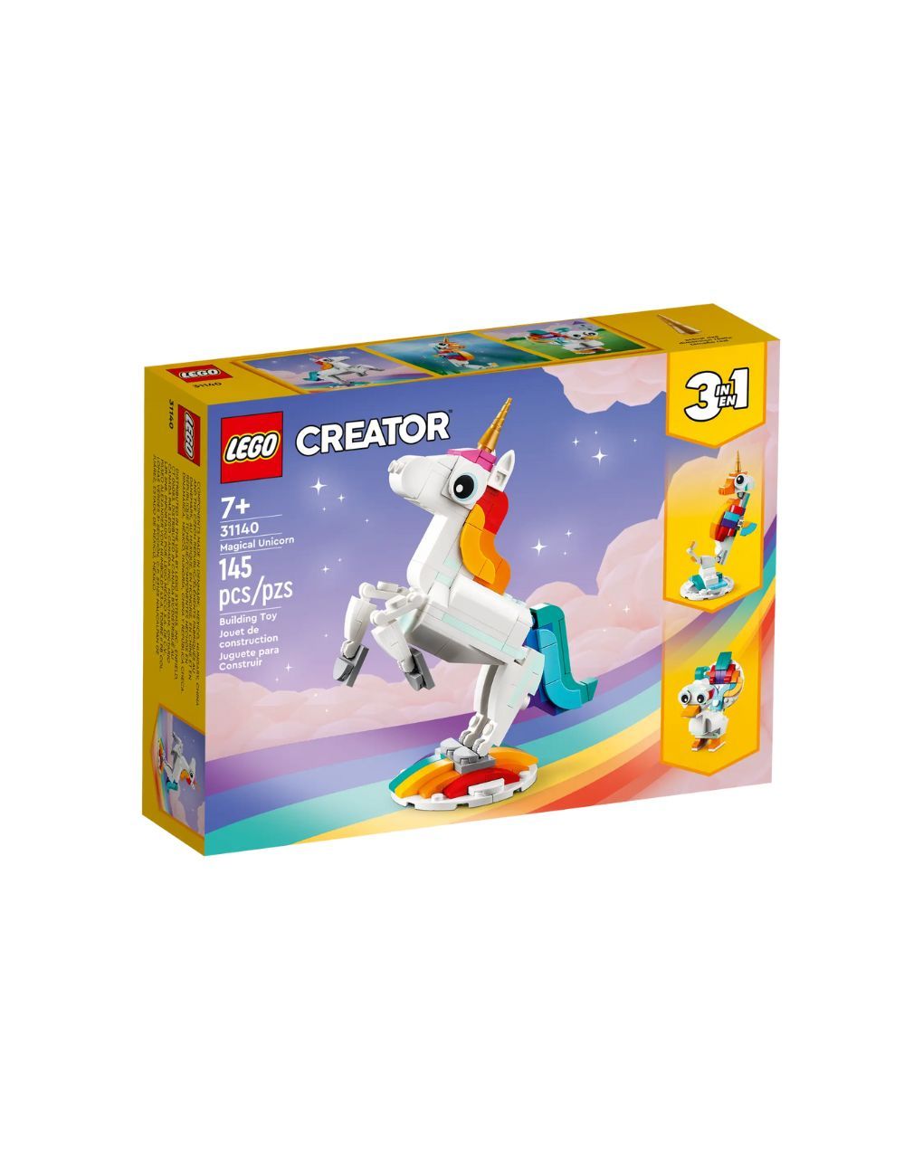 Lego creator 3in1 magical unicorn 31140 - LEGO, LEGO Creator