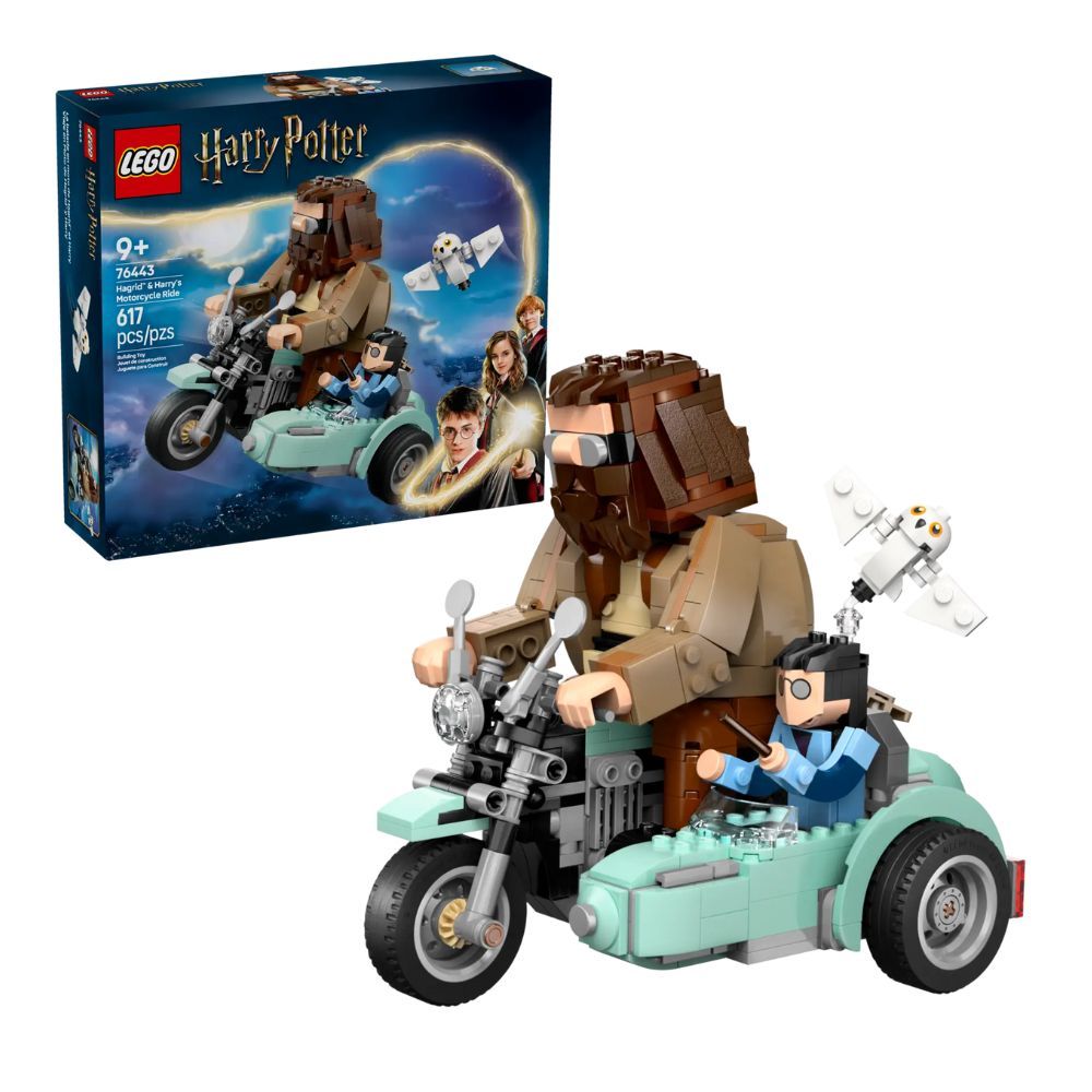 Lego harry potter hagrid & harry's motorcycle ride 76443 - Lego, Lego Harry Potter