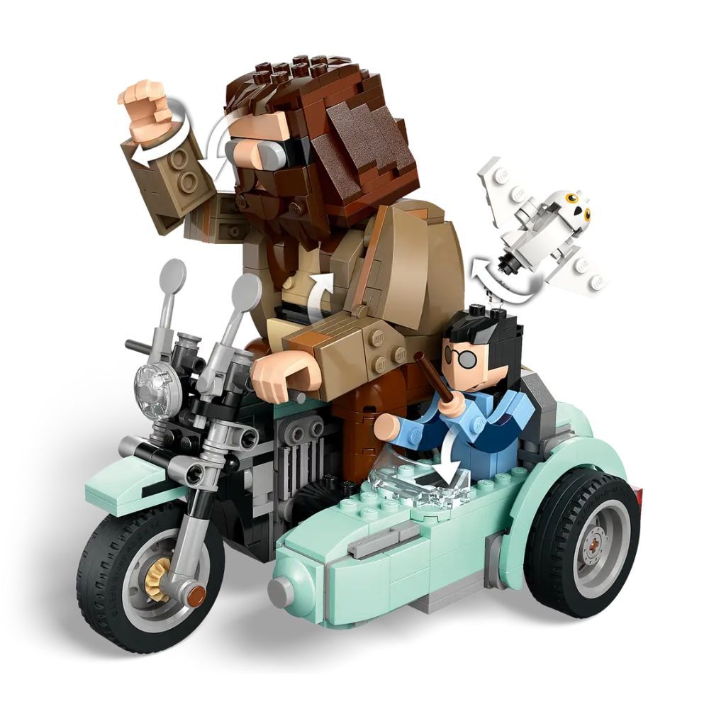 Lego harry potter hagrid & harry's motorcycle ride 76443 - Lego, Lego Harry Potter