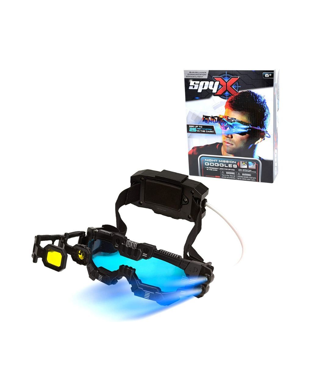 Just toys spy x night mission goggles 10400 - SPYX
