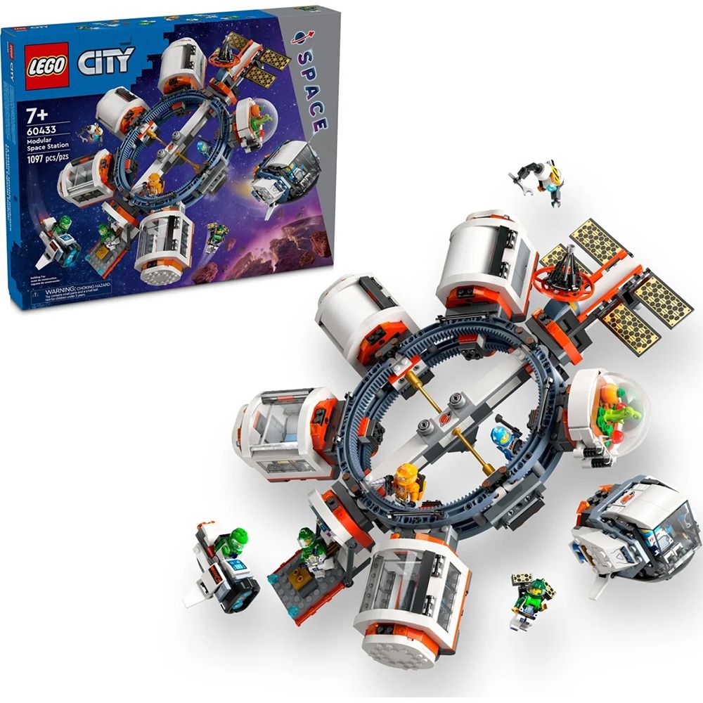 Lego city modular space station 60433 - Lego, Lego City