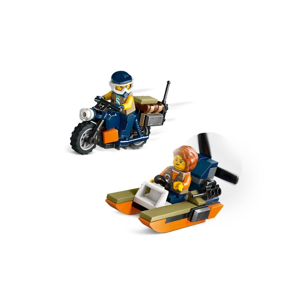 Lego city jungle explorer helicopter at base camp 60437 - LEGO, LEGO City