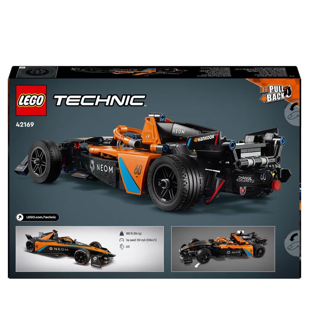 Lego technic neon mclaren formula e race car 42169 - LEGO, LEGO Technic