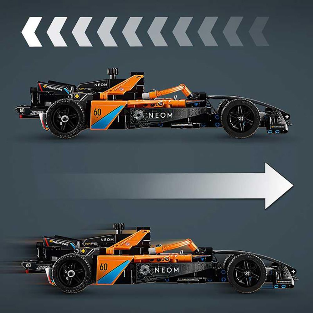 Lego technic neon mclaren formula e race car 42169 - LEGO, LEGO Technic