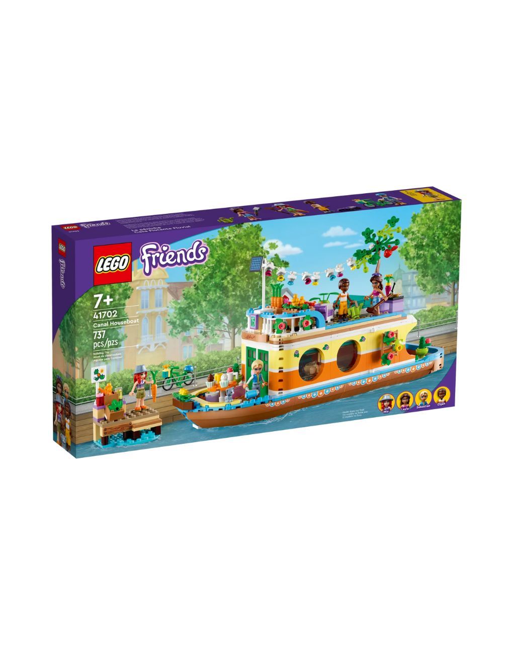Lego friends canal houseboat 41702