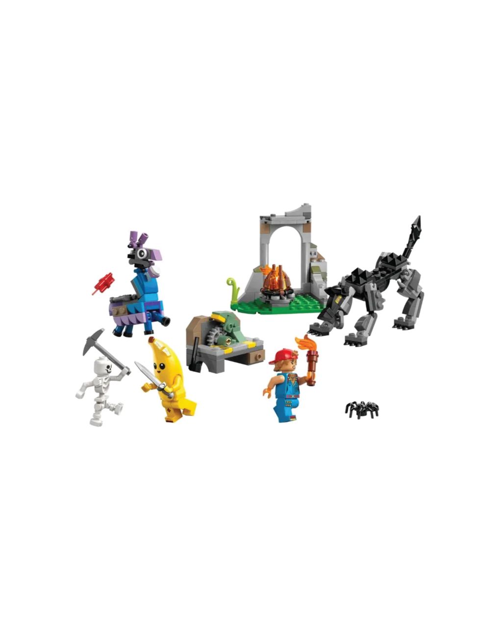 Lego fortnite peely & sparkplug's camp 77075 - Lego, LEGO Fortnite