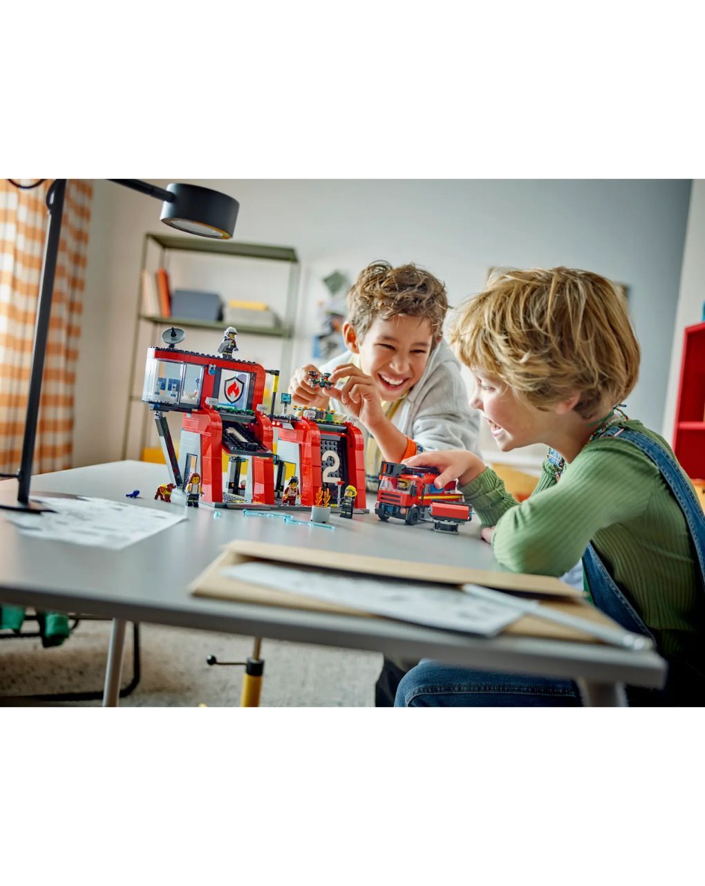 Lego city fire station with fire truck 60414 - Lego, Lego City