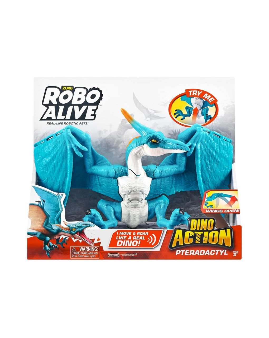 Zuru robo alive dino action πτεροδάχτυλος s1 11807173 - ROBO ALIVE