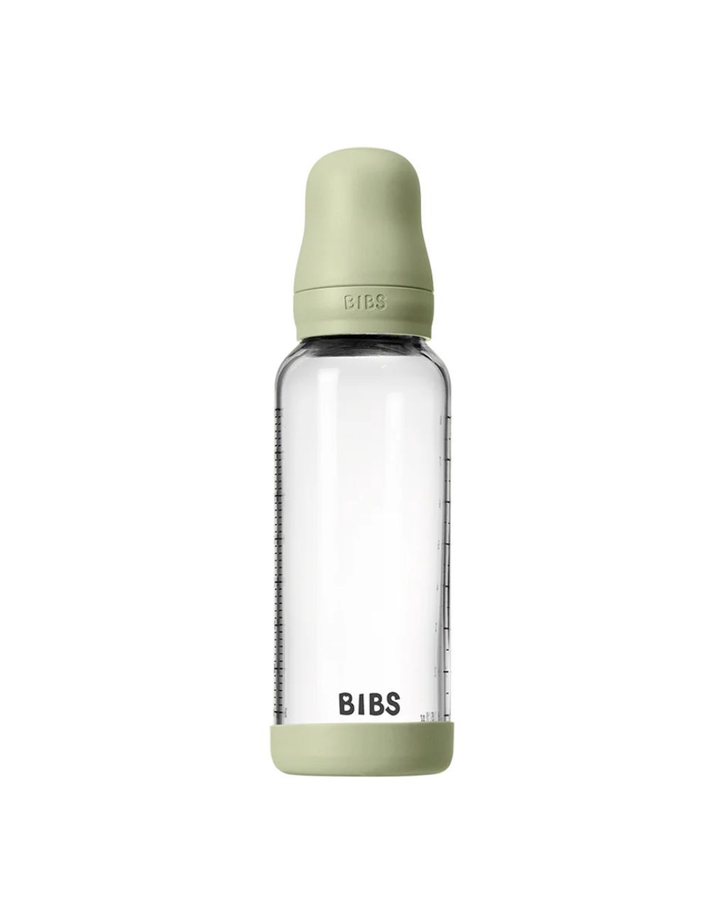 Bibs γυάλινο μπιμπερό 240ml latex sage 12.5020125 - BIBS