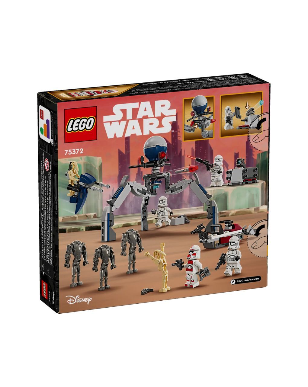 Lego star wars clone trooper & battle droid battle pack 75372 - LEGO, LEGO Star Wars