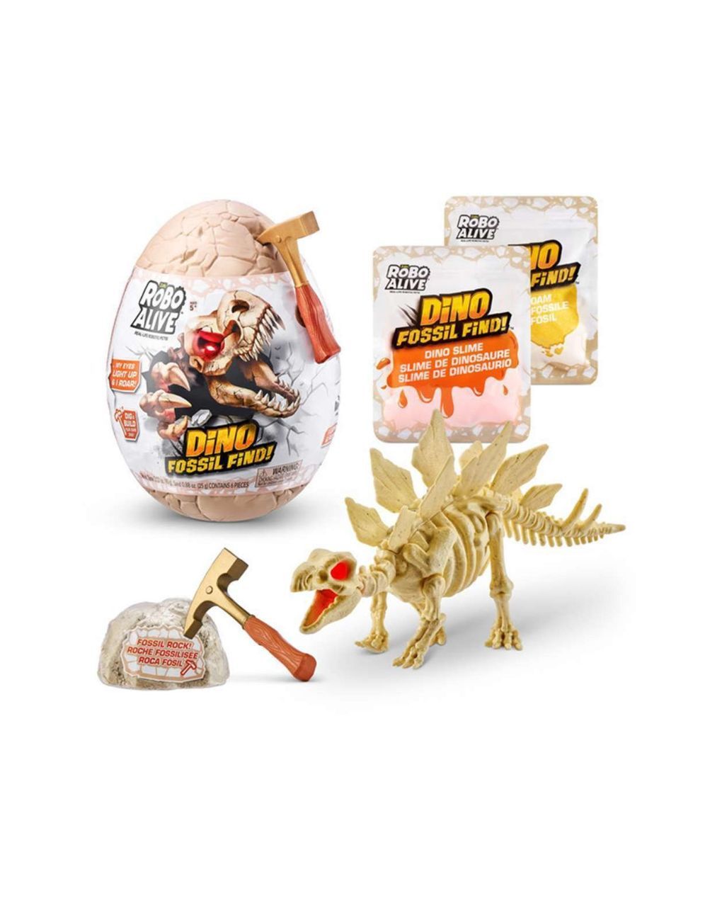 Robo alive dino fossil find! αυγό έκπληξη σειρά 1 11807156 - ROBO ALIVE