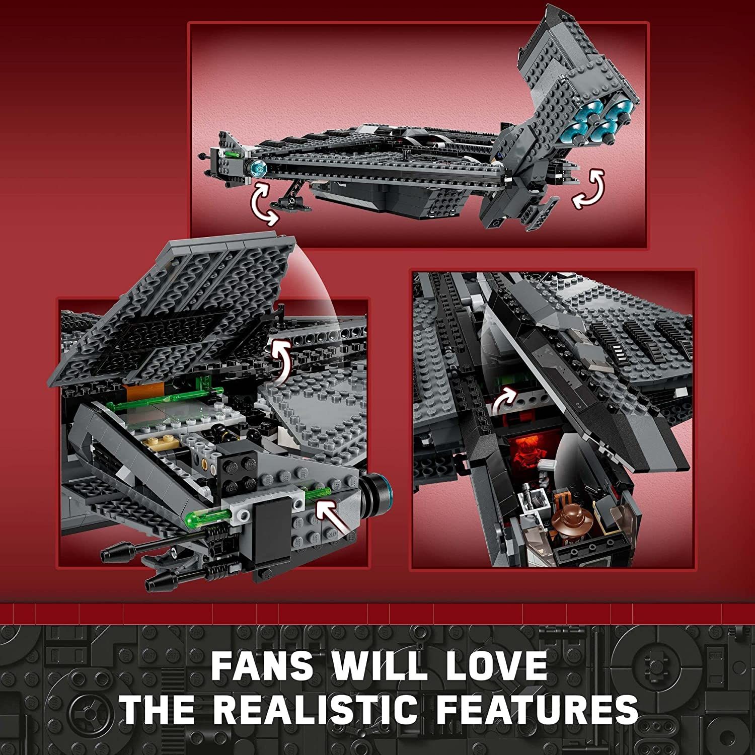 Lego star wars the justifier 75323 - Lego, Lego Star Wars